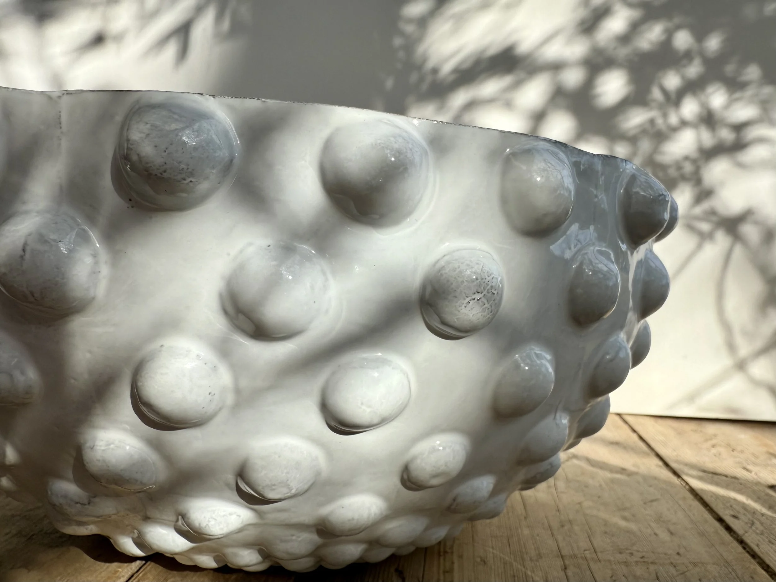Astier de Villatte Large Adelaide Salad Bowl — Home Interiors